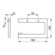 Keuco Toilettenpapierhalter EDITION 400 offene Form verchromt-4