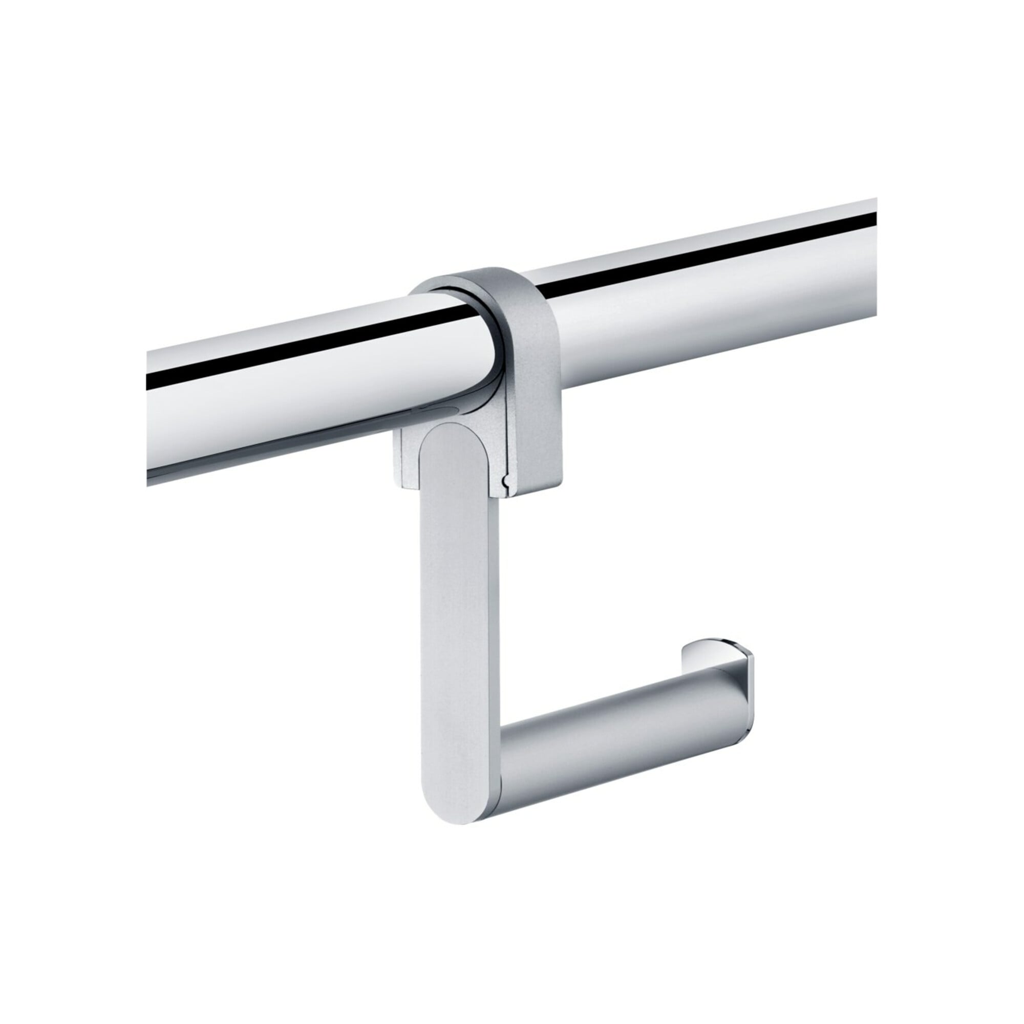 Keuco Toilettenpapierhalter Plan Care verchromt, Montage an Winkelgriff