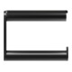 Keuco Toilettenpapierhalter Plan off., mit Ablage, schwarz matt / schwarz-2