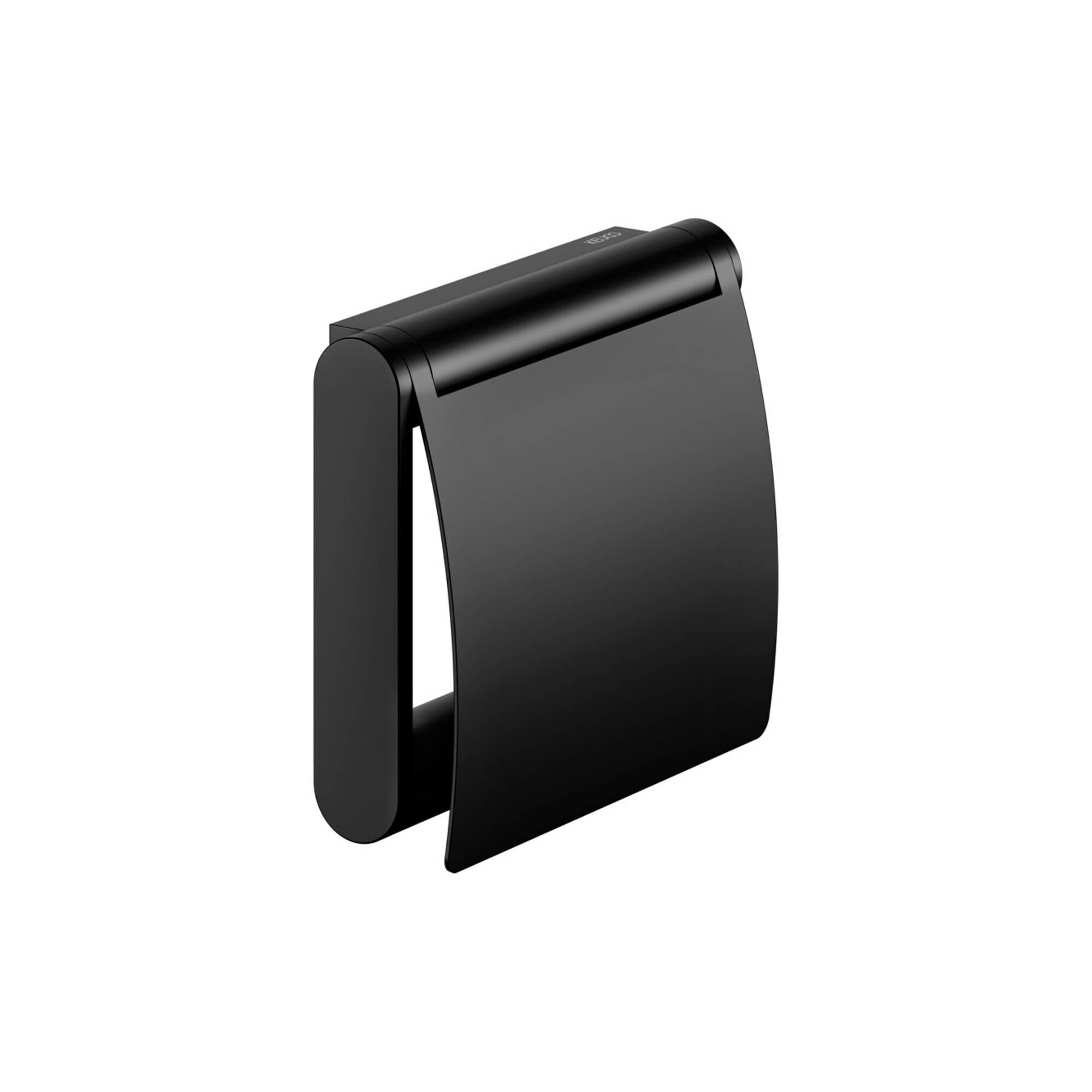 Keuco Toilettenpapierhalter Plan schwarz, mit Deckel
