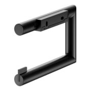 Keuco Toilettenpapierhalter REVA sw matt, off., f Rollenbreite 100/120mm-2