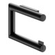 Keuco Toilettenpapierhalter REVA sw matt, off., f Rollenbreite 100/120mm-5
