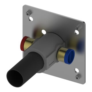 Keuco UP-Funktionseinheit Plan blue f EHM, Einbautiefe 70 - 100mm