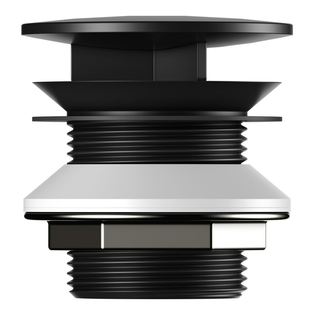 Keuco Valve de tige G 1 1/4, noir mat