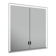 Keuco Vis à aggloméré porte longue Royal Lumos 70x73x16cm, s/équip DALI, BL, alu-sil