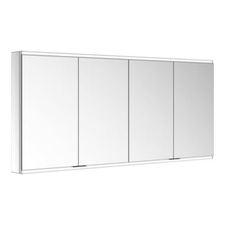 Keuco Vis à aggloméré Royal Modular 2.0 éclairée 160x70x12c, 4 prises, applique, 4 portes