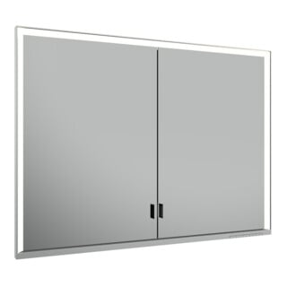 Keuco Vis à bois longue porte Royal Lumos 100x73x16cm, sans Abl, BL, argenté anodisé