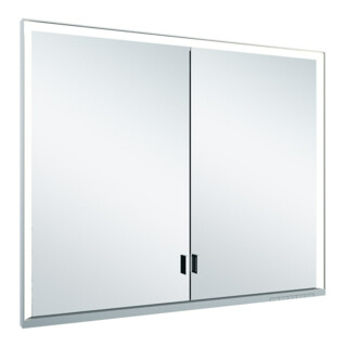 Keuco Vis à bois longue porte Royal Lumos 90x73x13cm, s. Abl, BL, argenté anodisé