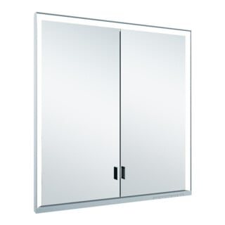 Keuco Vis à bois pour porte longue Royal Lumos 70x73,5x13 cm, sans Abl, blanc, alu anodisé