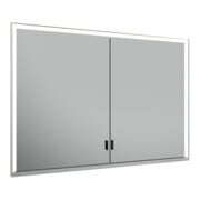 Keuco Vis pour panneau Longue porte Royal Lumos 105x73x16cm, s. Abl, BL, argenté anodisé