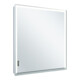Keuco Vis pour panneau longue porte Royal Lumos 65x73x13cm, An R, WV, 1-volet, alu anodisé-1