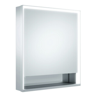 Keuco Vis pour panneau porte courte Royal Lumos 65x73,5x13cm, An R, WV, Hz, si-elox