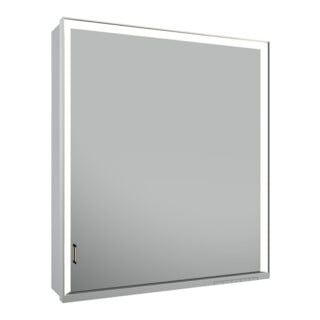 Keuco Vis pour panneau porte longue Royal Lumos 65x73x16cm, An R, WV, 1p, alu anodisé