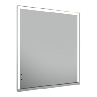 Keuco Vis pour panneau porte longue Royal Lumos 65x73x16cm, blanc, 1 vantail, avec tablette