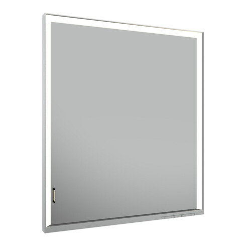 Keuco Vis pour panneau porte longue Royal Lumos 65x73x16cm, blanc, 1 vantail, avec tablette