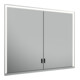 Keuco Vis pour panneau porte longue Royal Lumos 90x73x16cm, sans Abl DALI, BL, si-élox-1