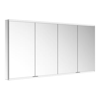 Keuco Vis pour panneau Royal Modular 2.0 éclairé 190x90x12cm, 2 SD, 2 Dpl-LS, WV, 4 portes
