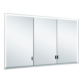 Keuco Vis pour panneaux longues portes Royal Lumos 120x73x13cm, sans Abl, BL, 3 p., alu anodisé argenté