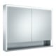 Keuco Vis pour panneaux portes courtes Royal Lumos 100x73x13cm, cpt, WV, 2p, alu-sil-1