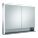 Keuco Vis pour panneaux portes courtes Royal Lumos 105x73x13 cm, m Abl, WV, 2 ptes, alu anodisé argent-1