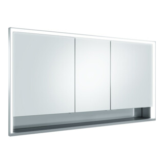 Keuco Vis pour panneaux portes courtes Royal Lumos 140x73x13cm, c/écl, BL, 3p, alu-anod