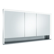 Keuco Vis pour panneaux portes courtes Royal Lumos 140x73x13cm, c/écl, BL, 3p, alu-anod