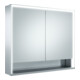 Keuco Vis pour panneaux portes courtes Royal Lumos 90x73x16cm, m Abl, WV, 2-p., alu anodisé argent-1