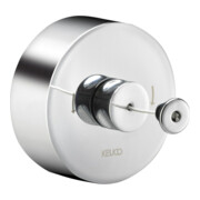 Keuco Wäscheleine m Wandh, ausz max 2,80 m, edelstahl/vc.
