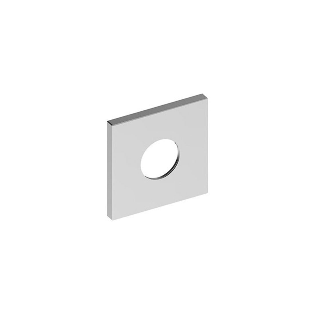 Keuco Wandrosette eckig IXMO 105x105mm, f Ab/Umstellv, UP, SW-ch geb.