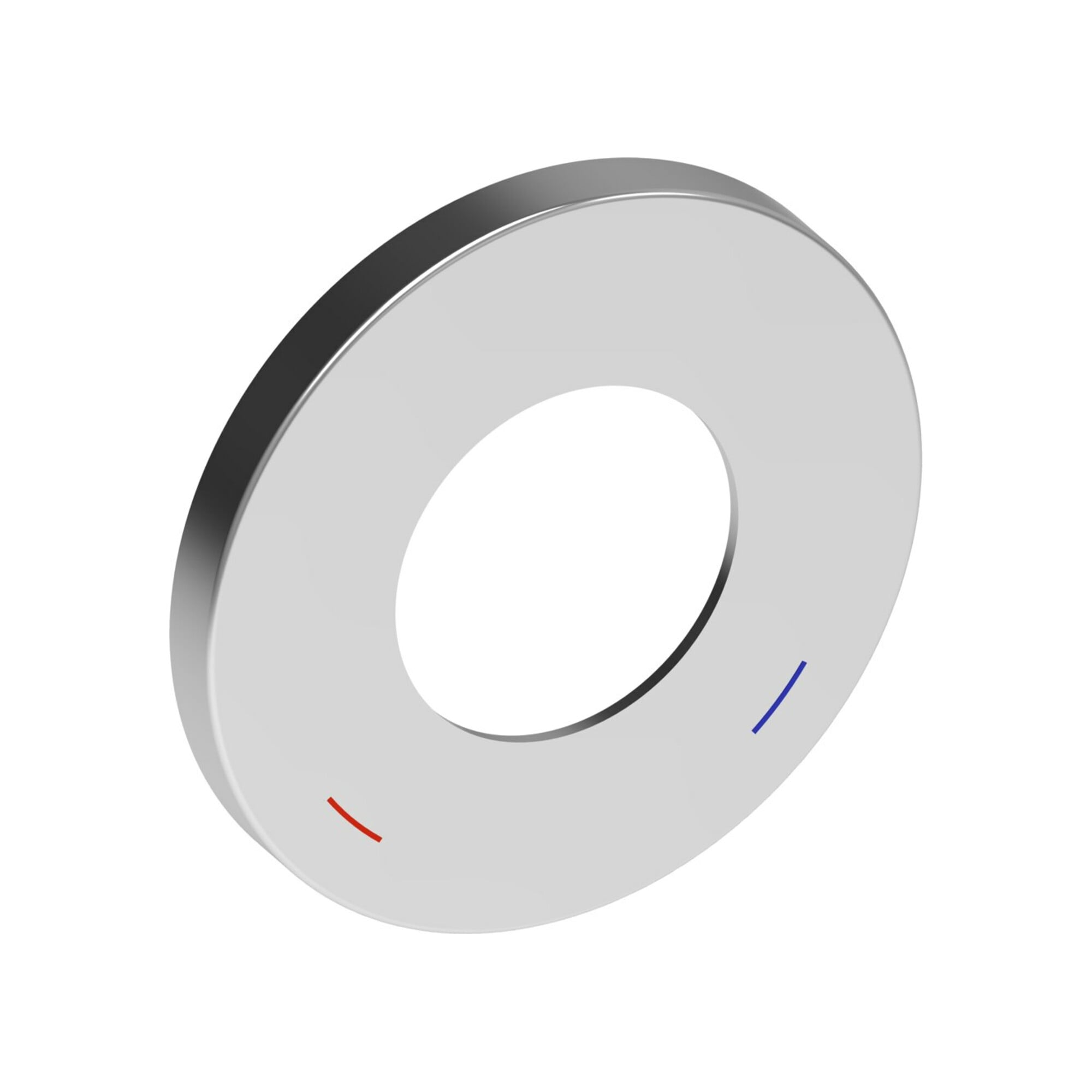 Keuco Wandrosette IXMO 105mm, rd, f EHM, UP, aluminium-finish