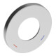 Keuco Wandrosette IXMO 105mm, rd, f EHM, UP, nickel gebürstet-1