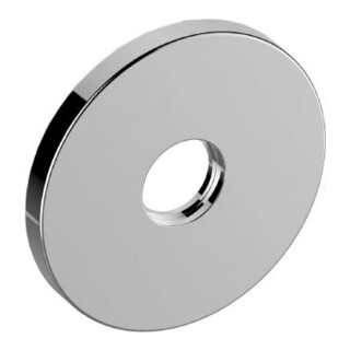 Keuco Wandrosette IXMO 105mm, rd, f G 1/2 An, UP, SW-chrom geb.