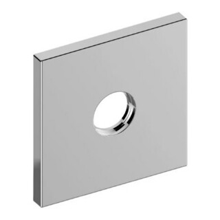 Keuco Wandrosette IXMO 105x105mm, ek, f G 1/2 An, UP, SW-ch ge