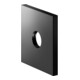 Keuco Wandrosette IXMO 105x105mm, ek, f G 1/2 An, UP, sw ma-1