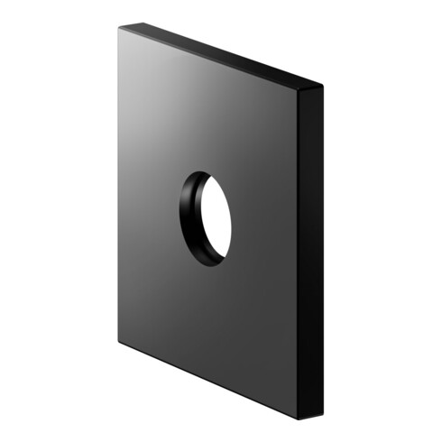Keuco Wandrosette IXMO 105x105mm, ek, f G 1/2 An, UP, sw ma