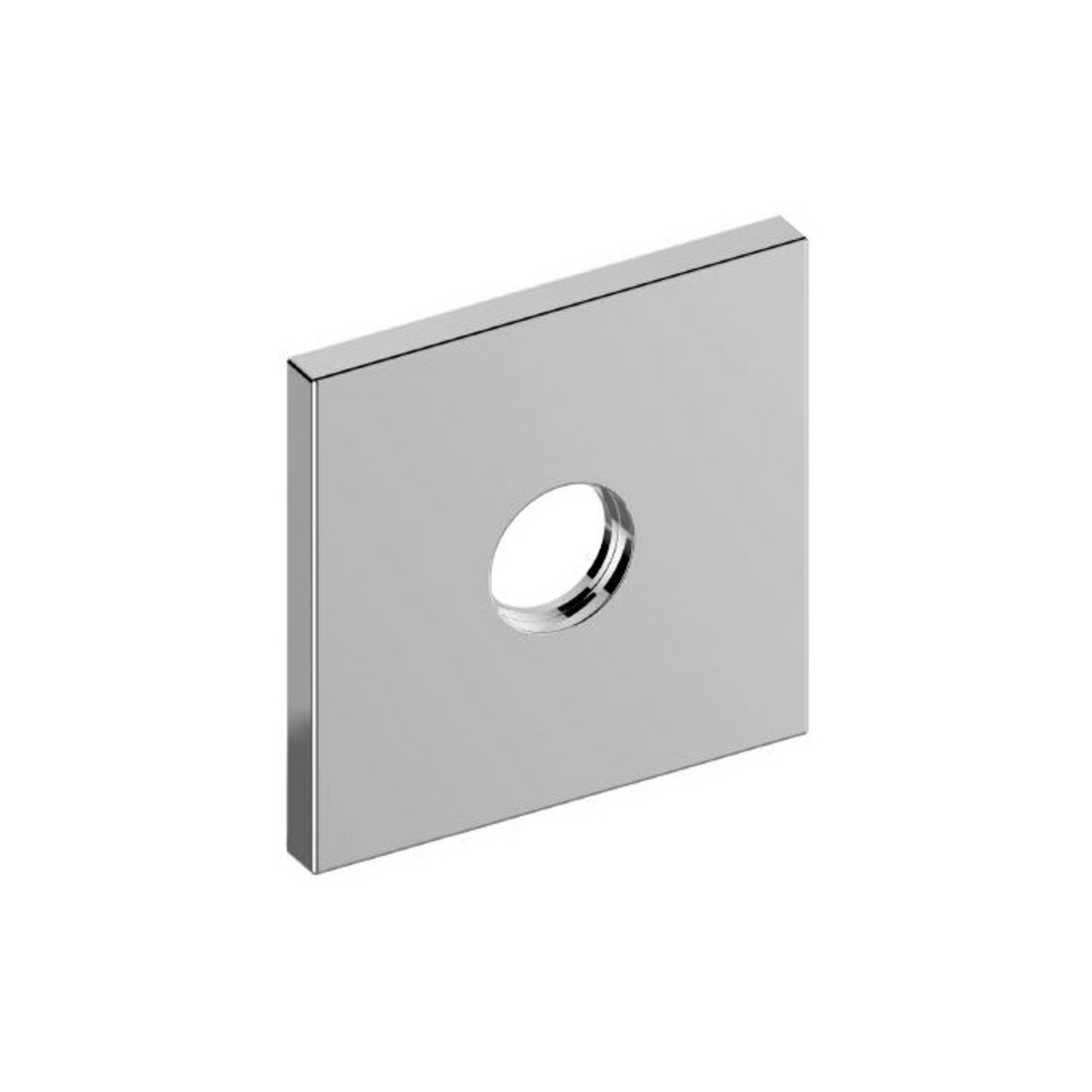 Keuco Wandrosette IXMO 105x105mm, ek, f G 1/2 An, UP, verchromt
