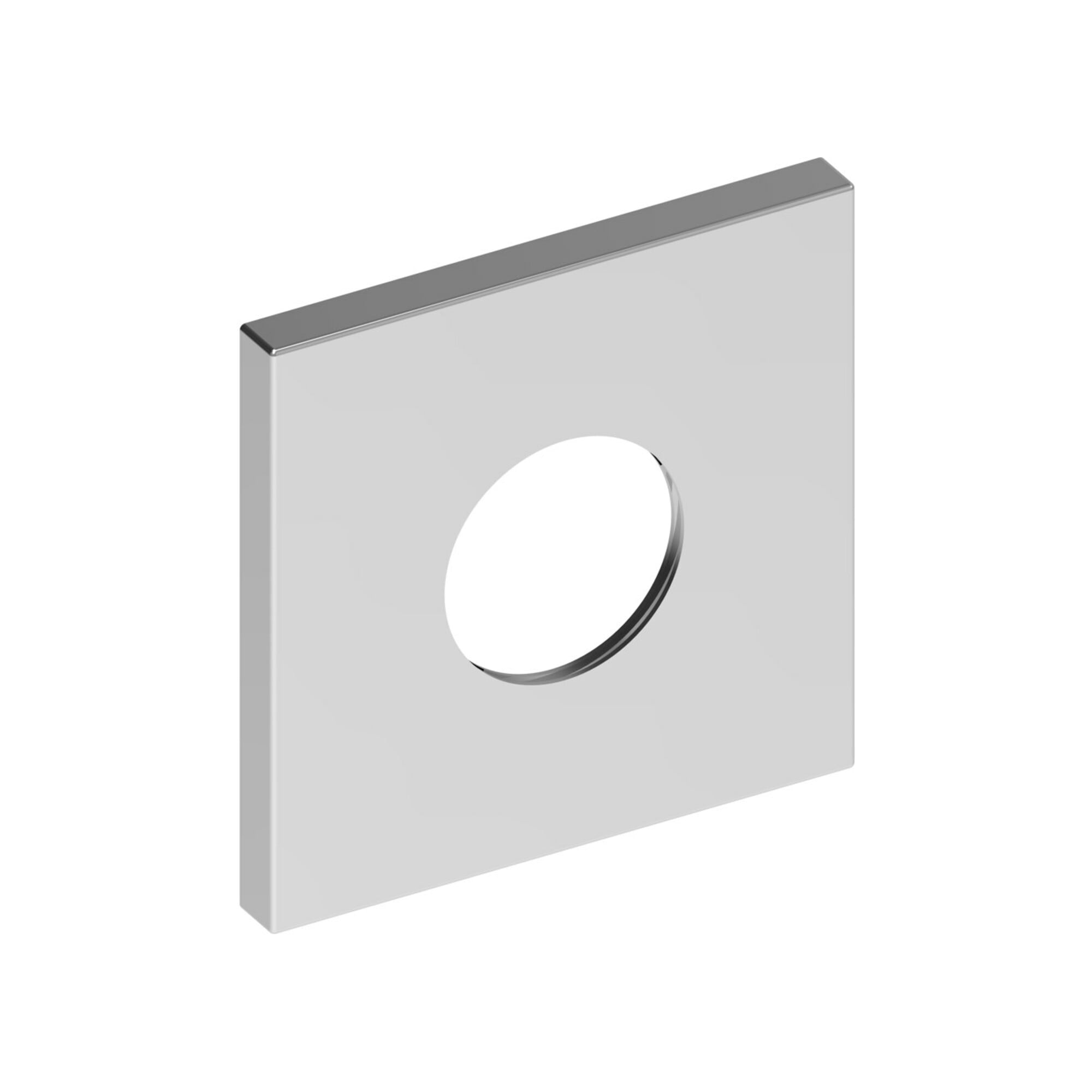 Keuco Wandrosette IXMO 105x105mm, ek, f THM, UP, bron geb.