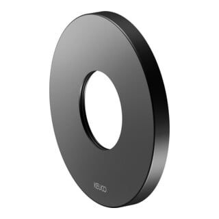 Keuco Wandrosette IXMO sw ma, rd, 105mm, für Thermostatarmatur