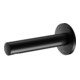 Keuco Wanneneinlauf IXMO Ausl. 180mm, schwarz matt, runde Rosette-2