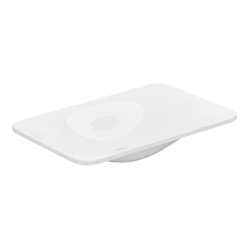 Keuco Waschtisch Edition 400 blanc, 60x1,6x40cm, sans trou robinet/débordement