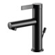 Keuco Waschtisch-Einhebelmischer 100 IXMO Pure Ausl. 110mm, m Abl-Garnitur, sw matt-1