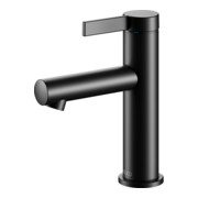 Keuco Waschtisch-Einhebelmischer 100 IXMO Pure Ausl. 110mm, o. Abl-Garnitur, sw matt