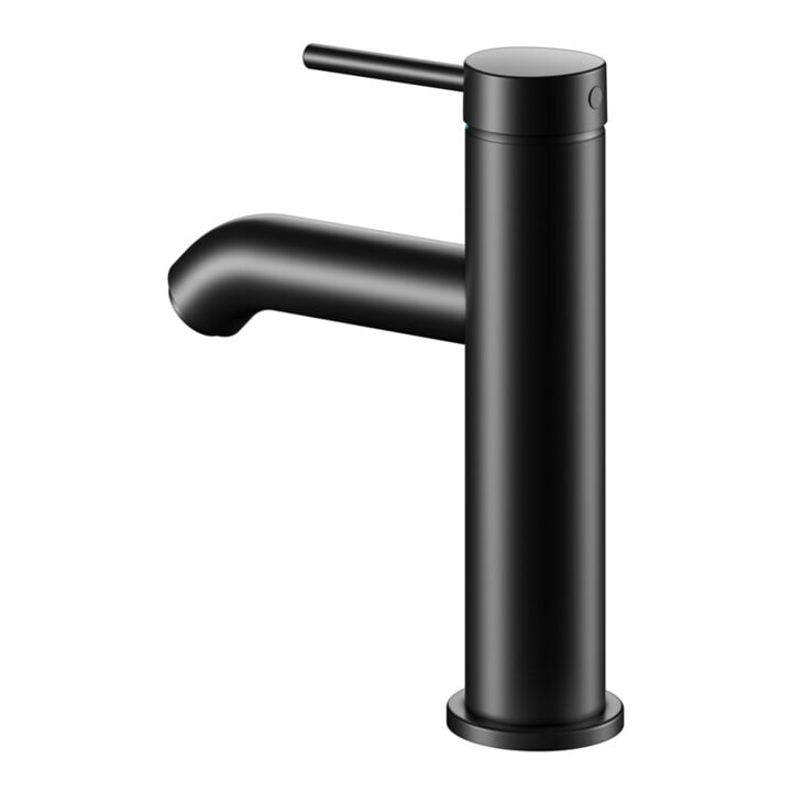 Keuco Waschtisch-Einhebelmischer 100 IXMO Soft Ausl. 114mm, o. Abl-Garnitur, sw matt