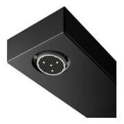 Keuco Waschtisch-Einhebelmischer 110 Edition 11 Ausl. 136mm, o. Abl.garn, schwarz matt-5