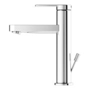 Keuco Waschtisch-Einhebelmischer 130 IXMO Flat A 124mm, m Abl.garn, Ros. rd, verchromt-4