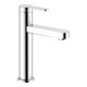 Keuco Waschtisch-Einhebelmischer 130 IXMO Flat A 124mm, o. Abl.garn, Ros. rd, verchromt