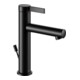 Keuco Waschtisch-Einhebelmischer 130 IXMO Pure A 125mm, m Abl-Garnitur, Ros. rd, sw m