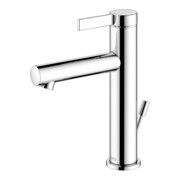 Keuco Waschtisch-Einhebelmischer 130 IXMO Pure A 125mm, m ALG, Ros. rd, verchromt