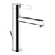 Keuco Waschtisch-Einhebelmischer 130 IXMO Pure A 125mm, m ALG, Ros. rd, verchromt