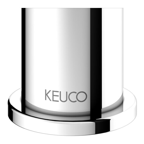 Keuco Waschtisch-Einhebelmischer 130 IXMO Pure A 125mm, m ALG, Ros. rd, verchromt